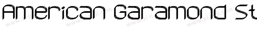 American Garamond St字体转换